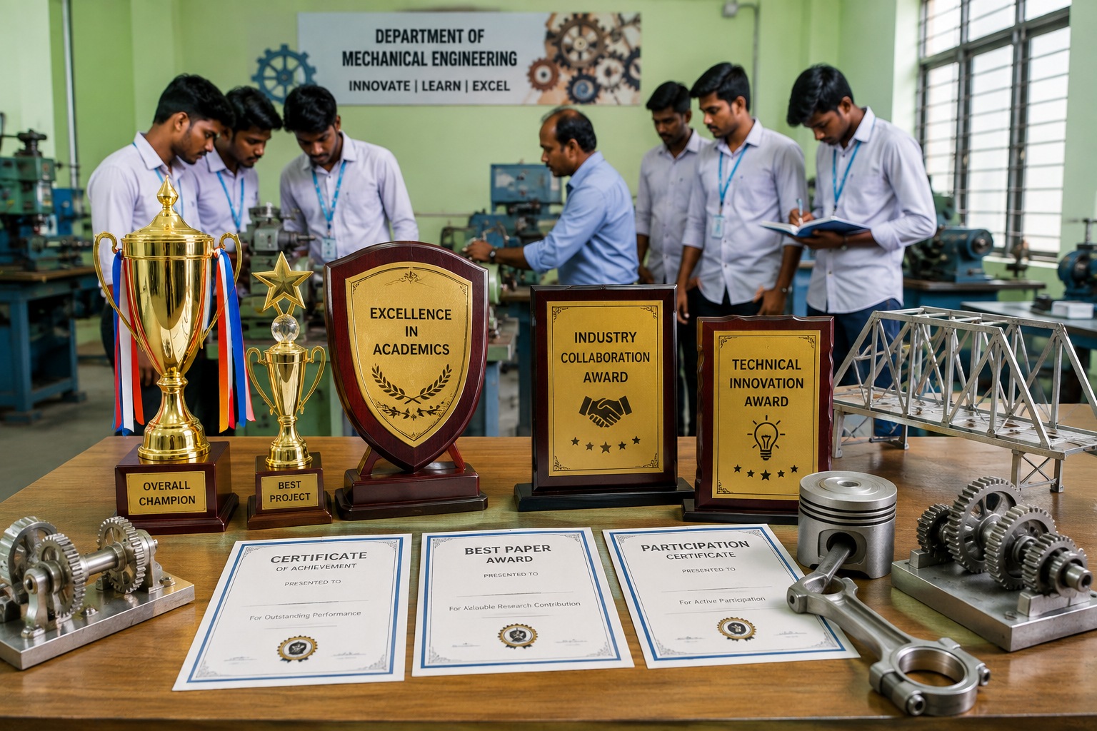 Mechanical Engineering Achievement