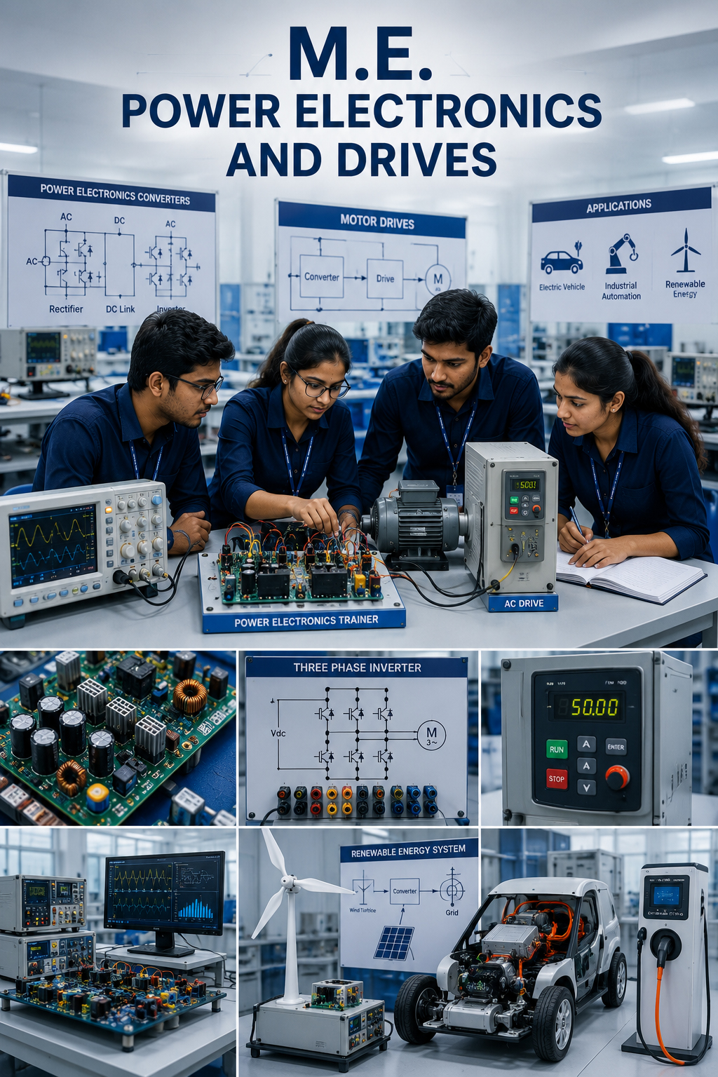 M.E. Power Electronics and Drives Course